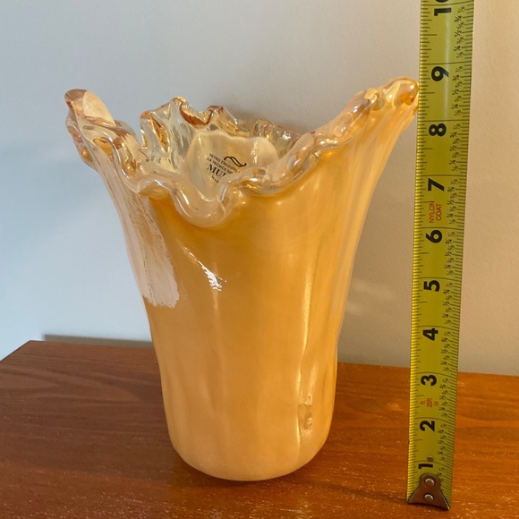 Murano-style Art Glass Vase by Tammaro Home - Handmade in Italy - Picture 14 of 16